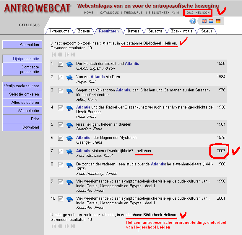 Antroposofische 'waarheden' in de klas: Atlantis