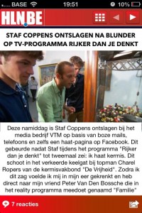 Staf Coppens ontslagen (nep)